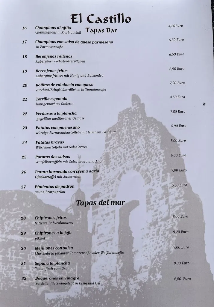 Menu_El Castillo_Dreieich_image_1