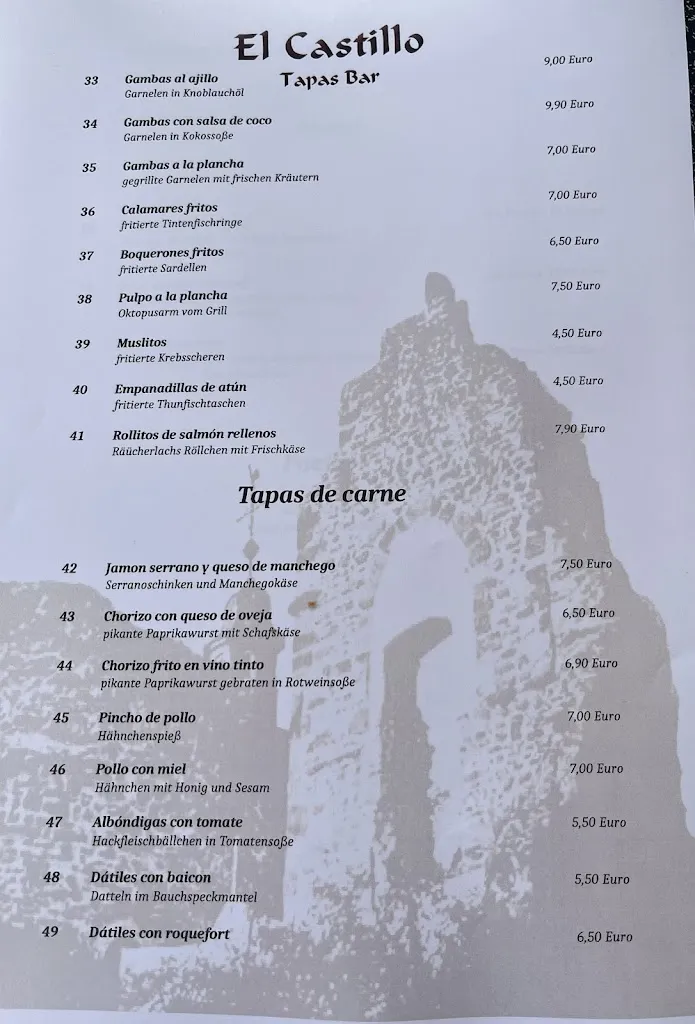 Menu_El Castillo_Dreieich_image_4