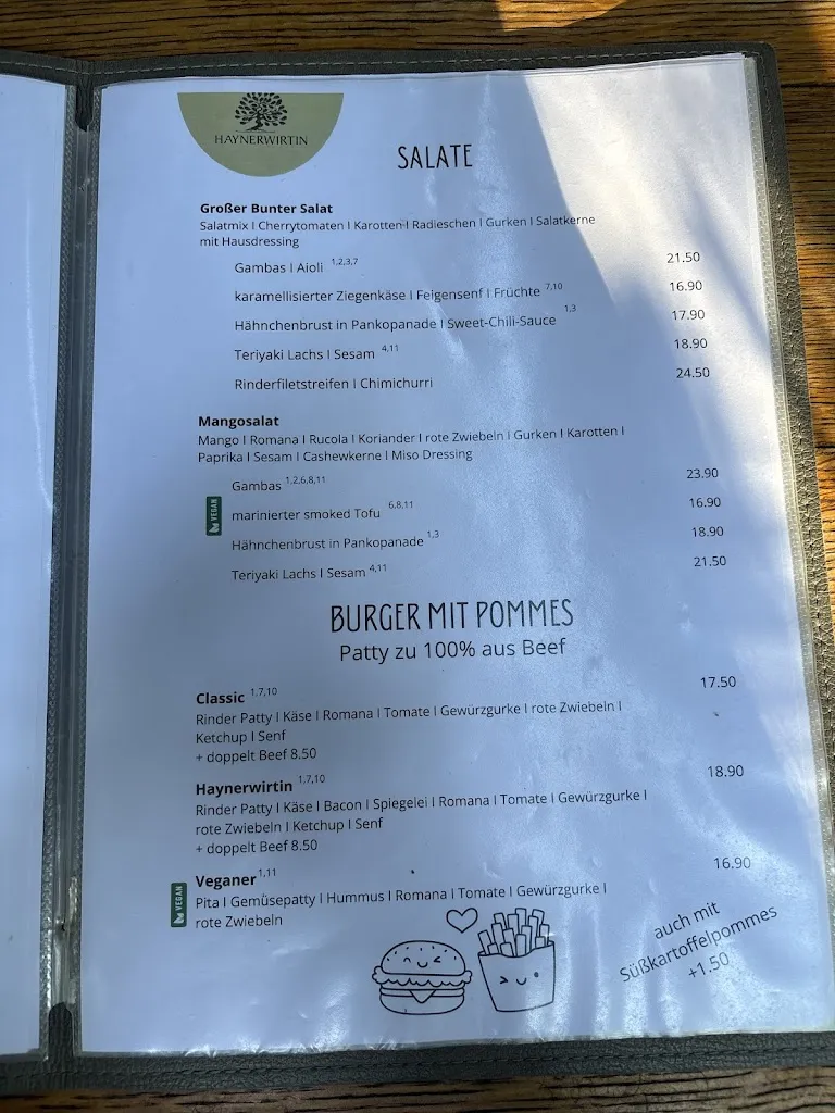 Menu_Haynerwirtin Im Naturfreundehaus Dreieichenhain_Dreieich_immagine_2