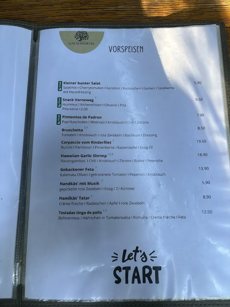 Menu_Haynerwirtin Im Naturfreundehaus Dreieichenhain_Dreieich_immagine_4