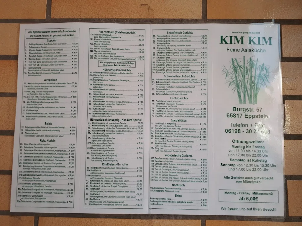 Menu_Kim Kim - Asia Küche Eppstein_Eppstein_immagine_3