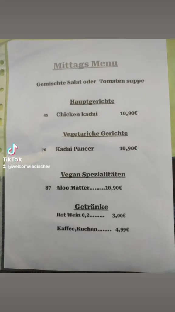 Menu_Welcome Indian Restaurant_Rhein_image_4