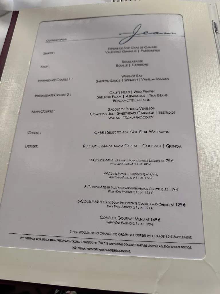 Menu_Restaurant Jean_Rhein_immagine_1