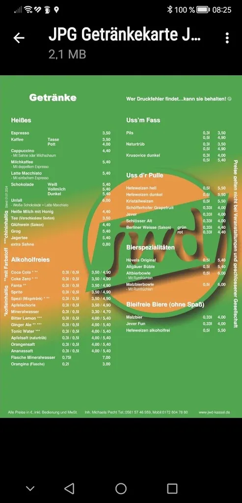 Menu_Restaurant JWD_Kassel_immagine_2