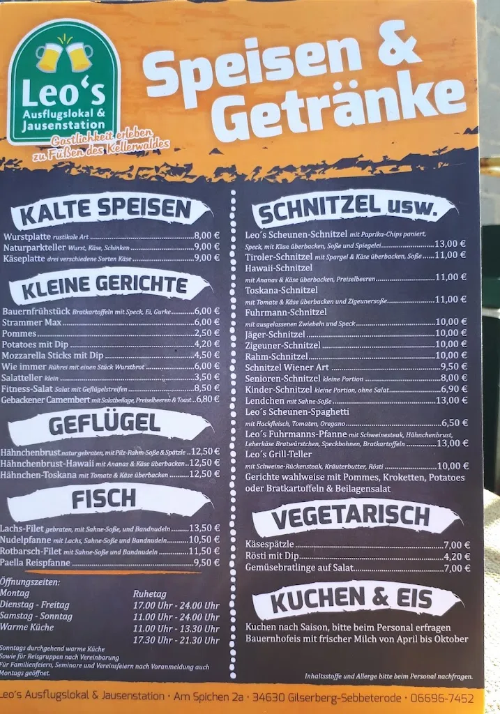 Menu_Leo's Ausflugslokal & Jausenstation_Gilserberg_image_2