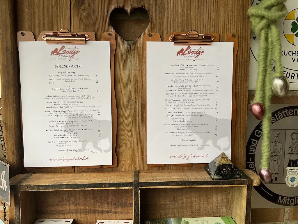 Menu_Restaurant ROSENGARTEN Deutsch-Südafrikanische Spezialitäten_Gladenbach_image_1