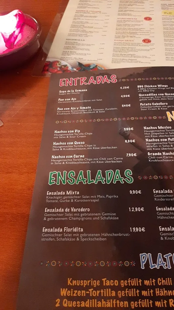 Menu_El Floridita BAR Y RESTAURANTE - Fürth_Fürth_image_1