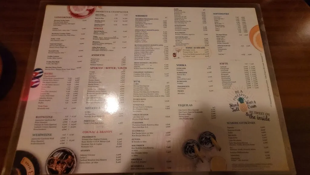 Menu_El Floridita BAR Y RESTAURANTE - Fürth_Fürth_image_4