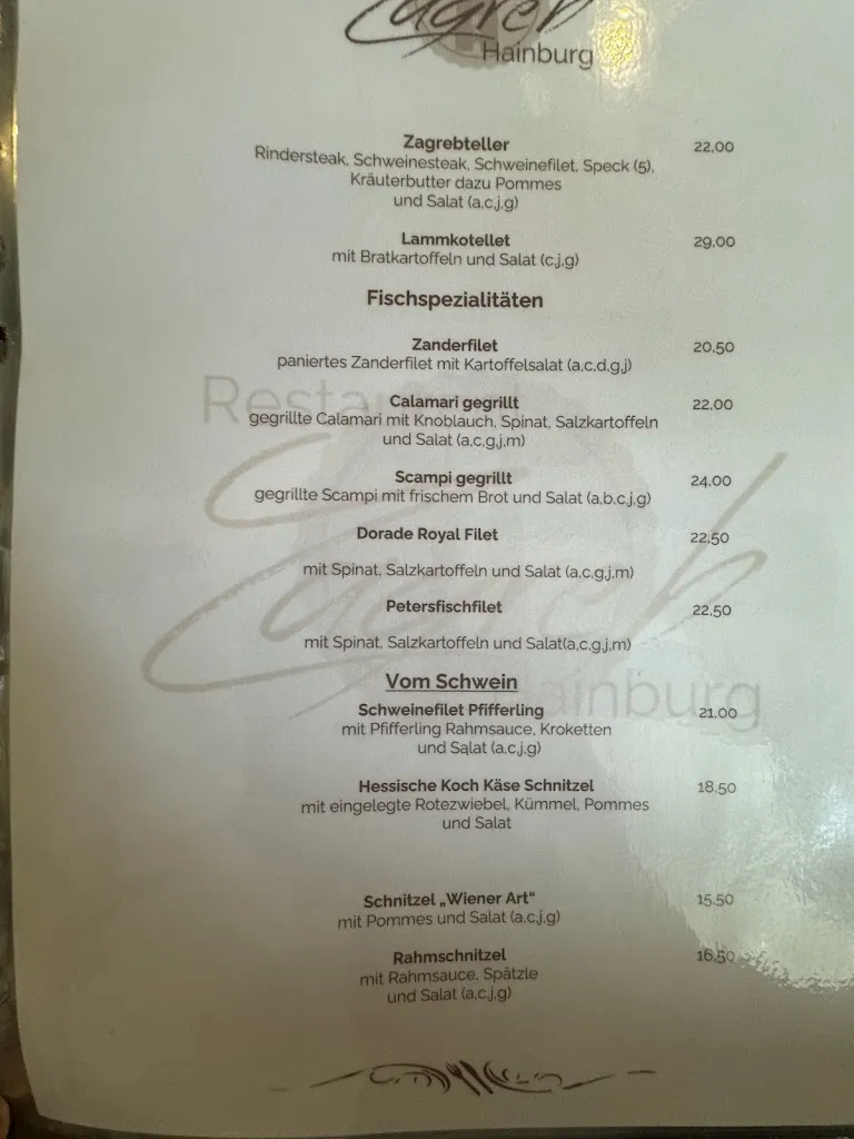 Menu_Restaurant Zagreb in Hainburg_Hainburg_image_2