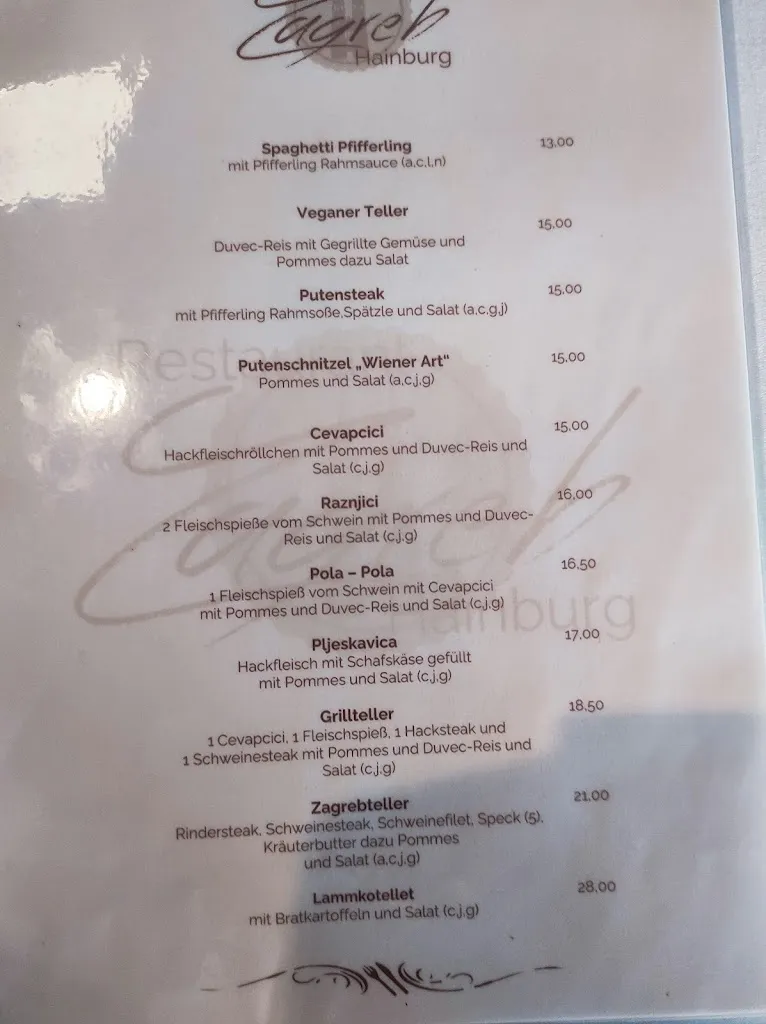 Menu_Restaurant Zagreb in Hainburg_Hainburg_image_3