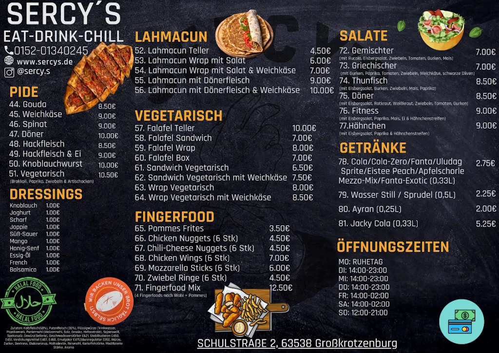 Menu_Sercys Döner Großkrotzenburg_Großkrotzenburg_image_2