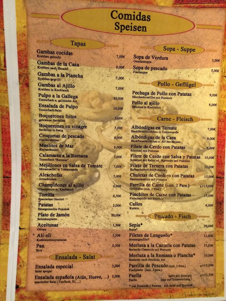 Menu_Rincón Español_Hanau_image_4
