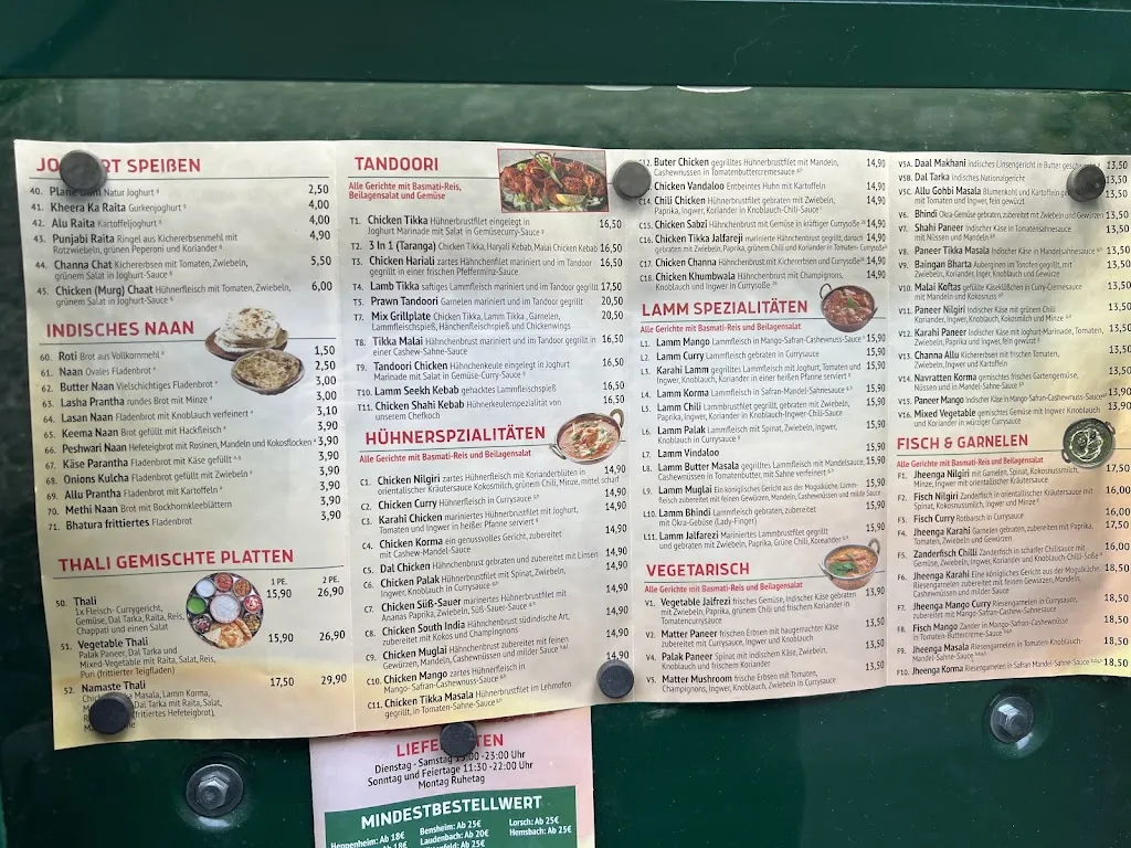 Menu_Namaste India - Tandoori Restaurant__immagine_1