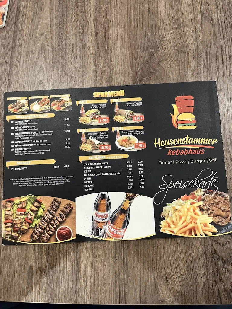 Menu_Heusenstammer Kebabhaus_Heusenstamm_imagen_2