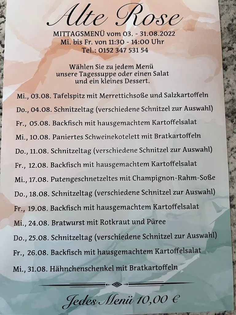 Menu_Alte Rose deutsch-kroatische Küche_Taunus_immagine_2