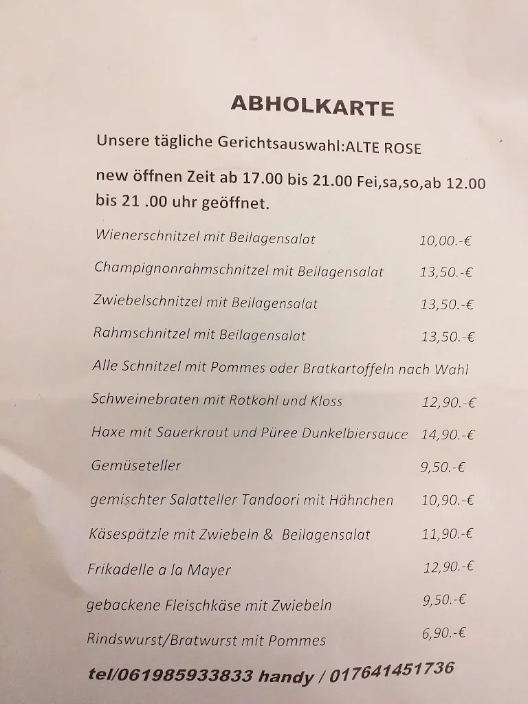 Menu_Alte Rose deutsch-kroatische Küche_Taunus_immagine_4