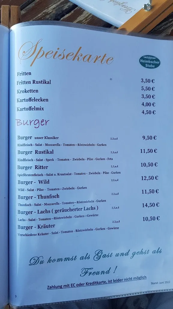 Menu_Heimbacher Stube_Heimbach_immagine_4
