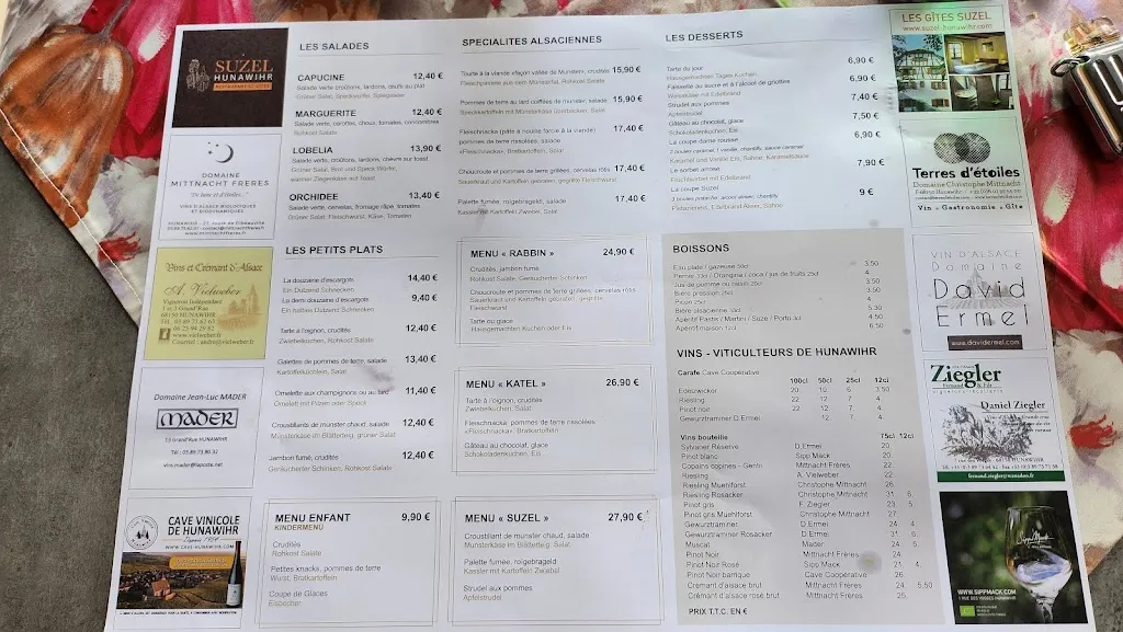 Menu_Chez Suzel_France_image_1
