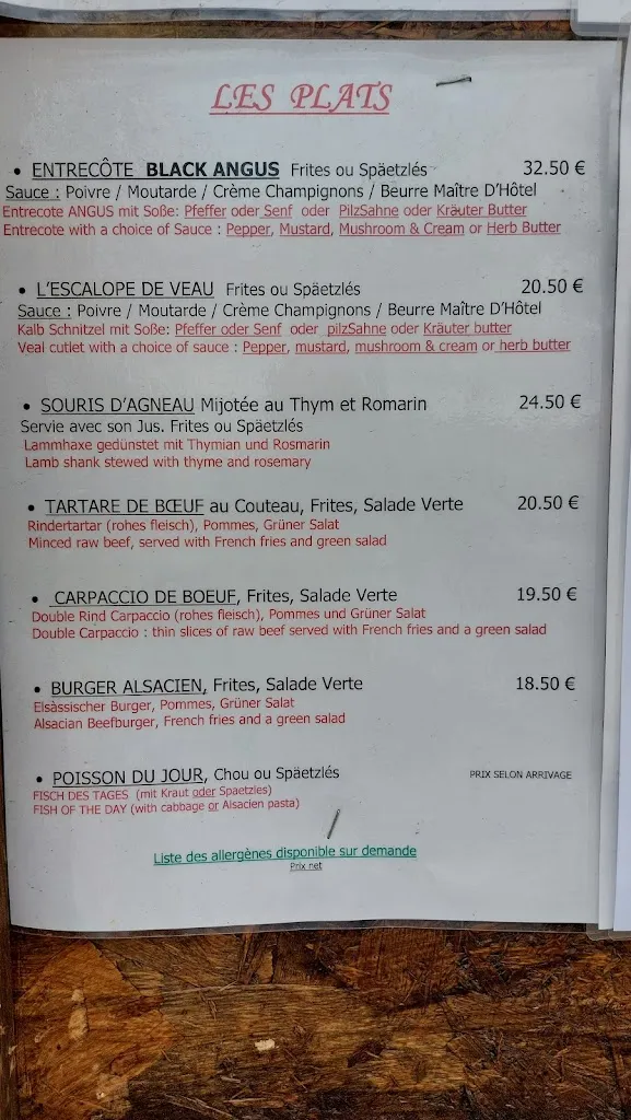 Menu_O'berge du Parc_France_image_2
