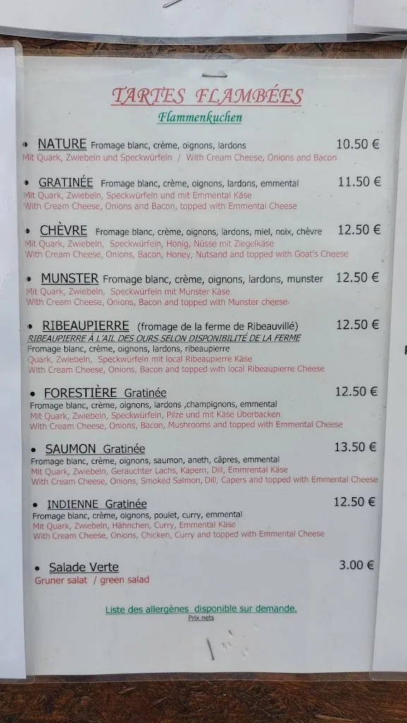 Menu_O'berge du Parc_France_image_3
