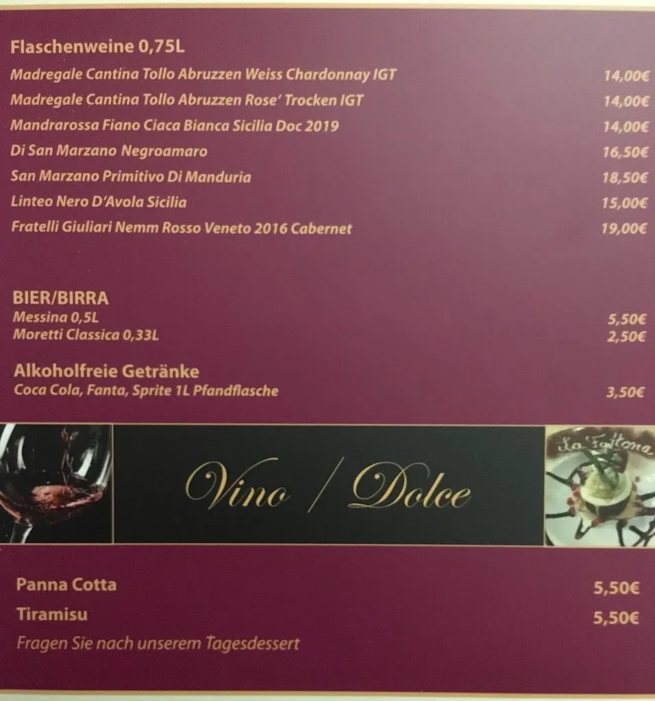 Menu_Ristorante La Fattoria_Idstein_image_1