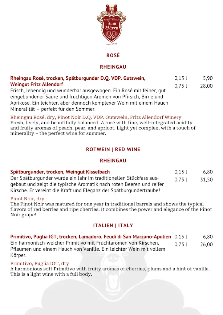 Menu_Gasthaus Zum Bären_Main_image_3