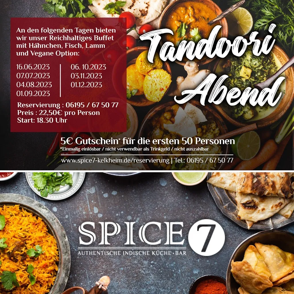 Menu_SPICE 7 - Indisches Restaurant_(Taunus)_immagine_2