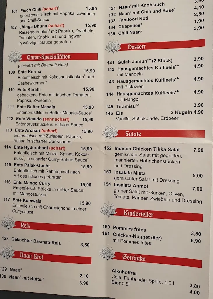 Menü_Taj Mahal Restaurant_Korbach_Bild_1