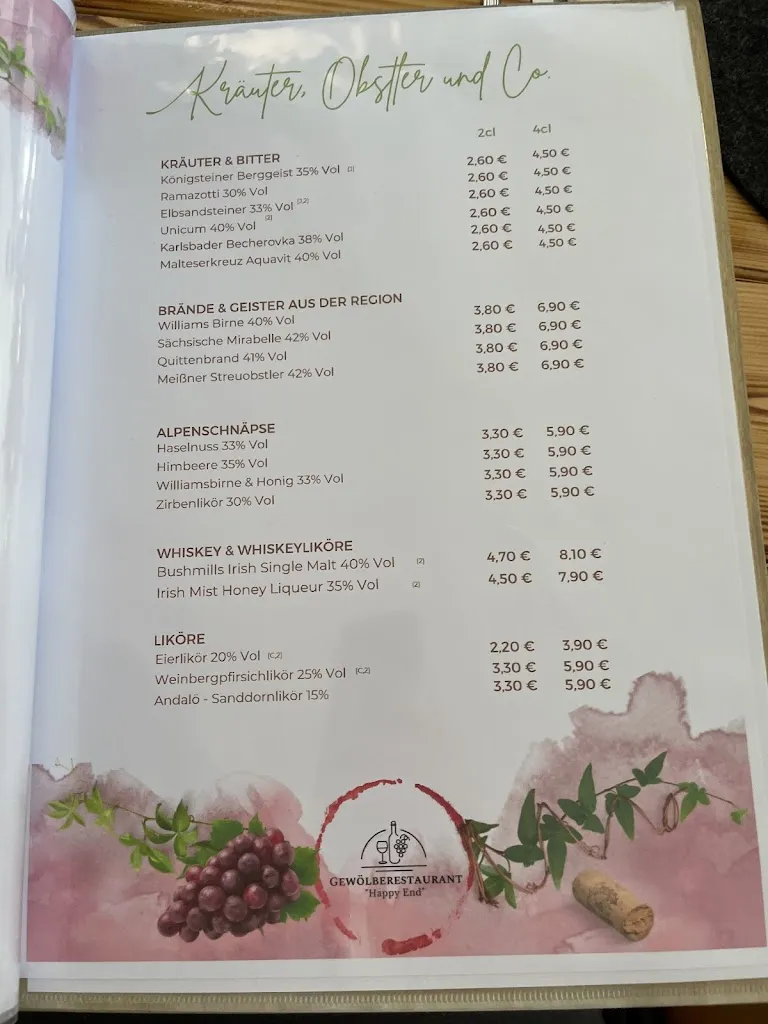 Menu_Gewölberestaurant 
