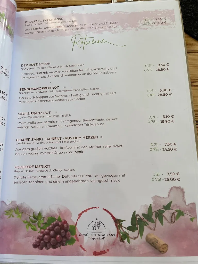Menu_Gewölberestaurant 