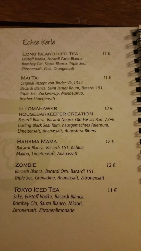 Menu_Restaurant 5 Jahreszeiten oder einfach 