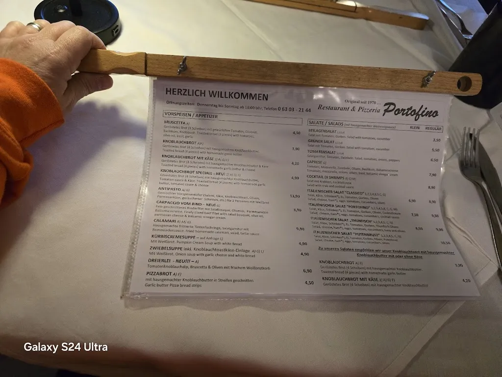Menu_Restaurant Portofino_Sembach_image_2