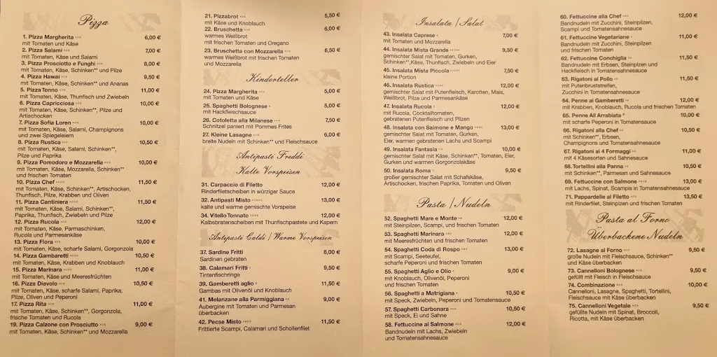 Menu_La Conchiglia_Melsungen_image_1