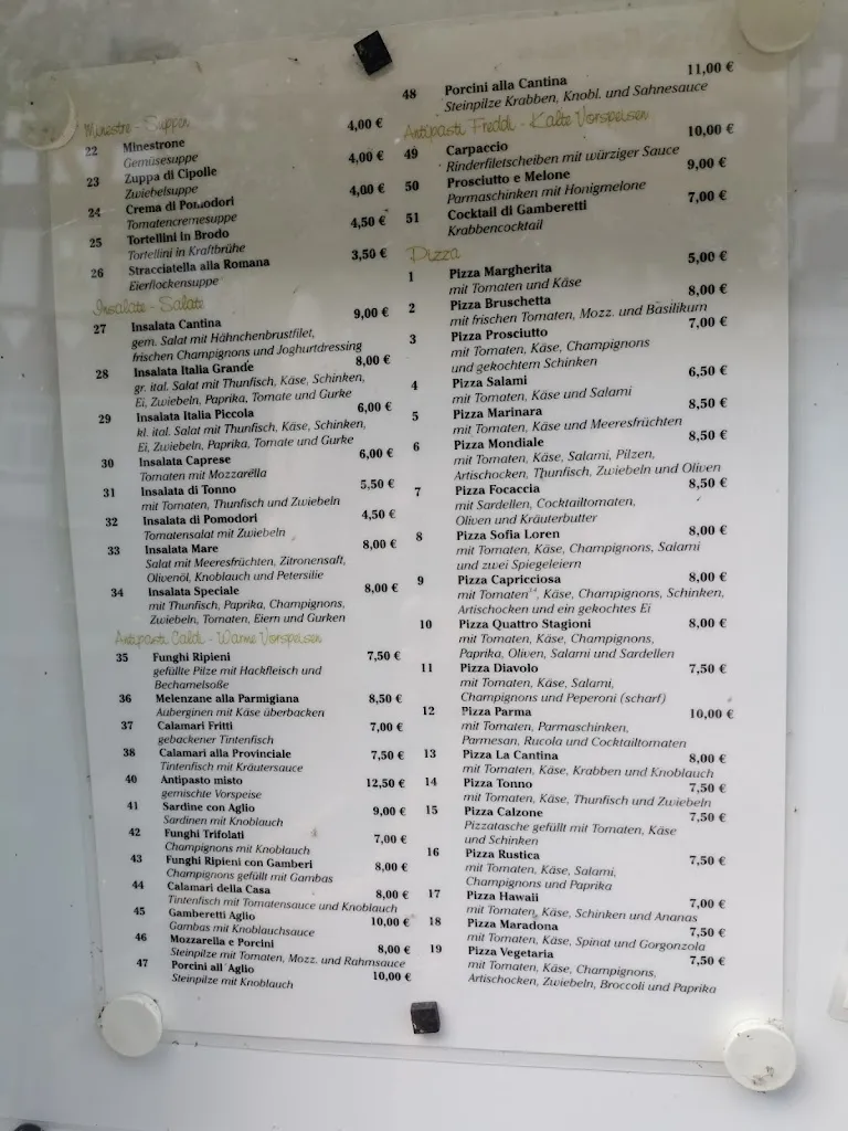 Menu_Restaurante La Cantina_Melsungen_image_1