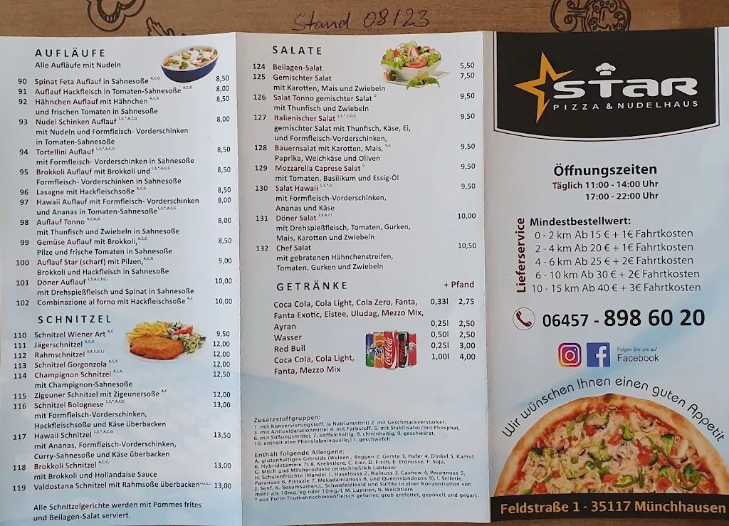 Menu_Star, Pizza & Nudelhaus_Münchhausen_image_1