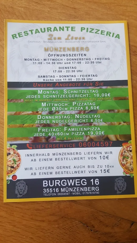Menu_Gasthaus Zum Löwen_Münzenberg_image_1