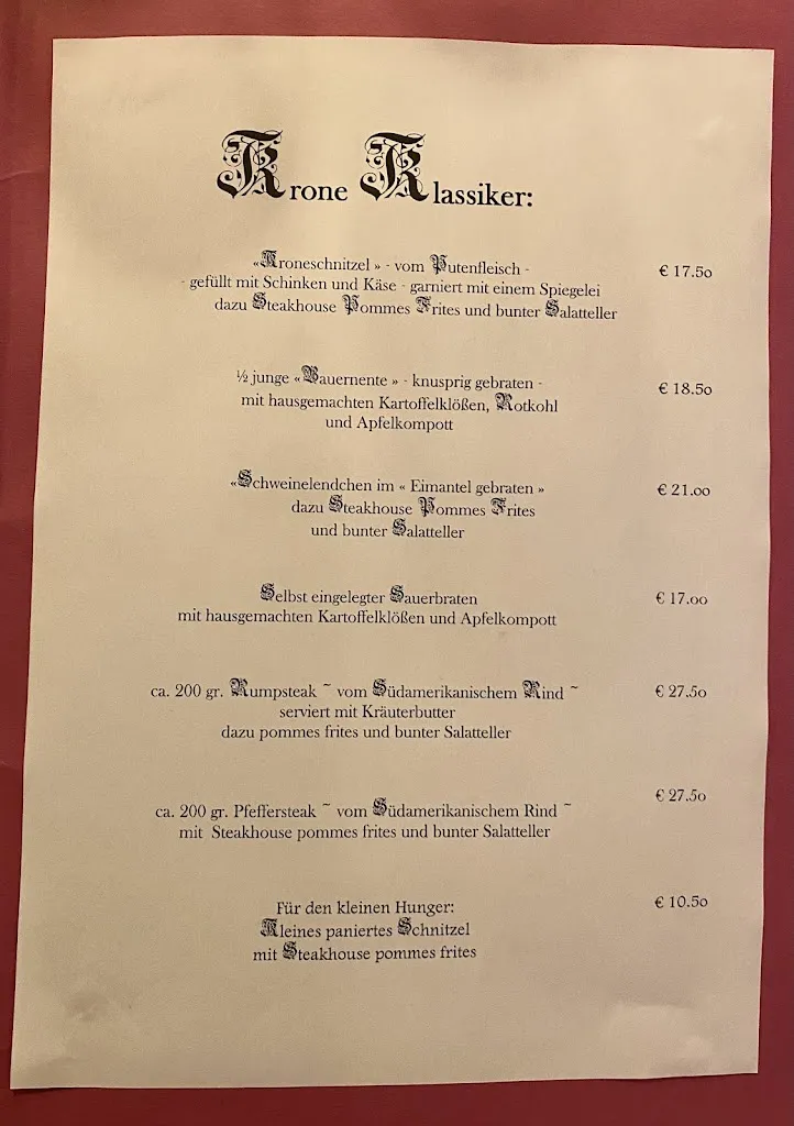 Menu_Gasthaus zur Krone_Mörlenbach_image_1