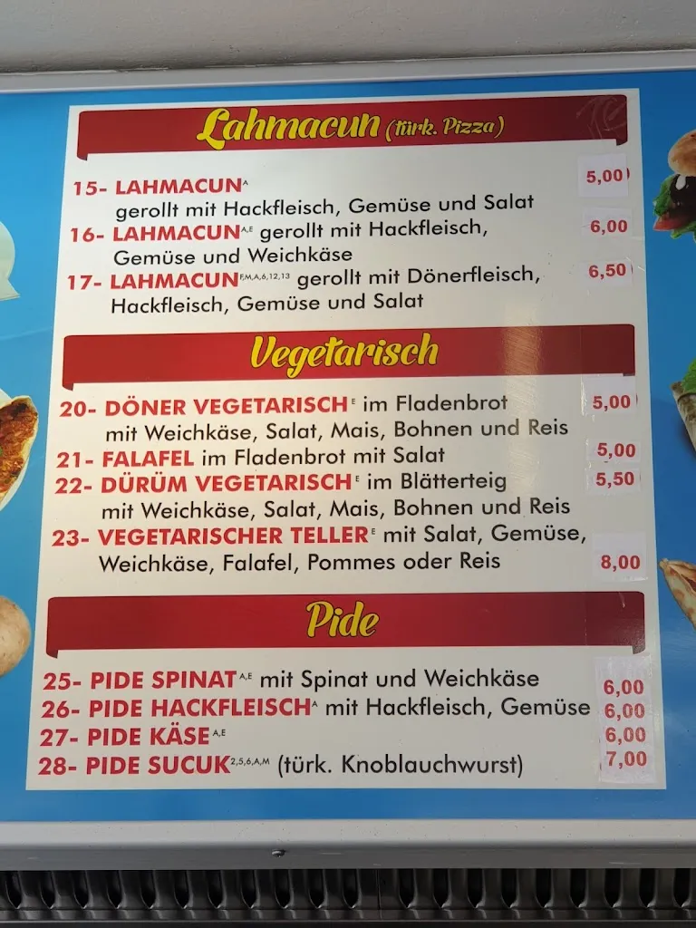 Menu_Charisma DönerHaus_Mörlenbach_immagine_4