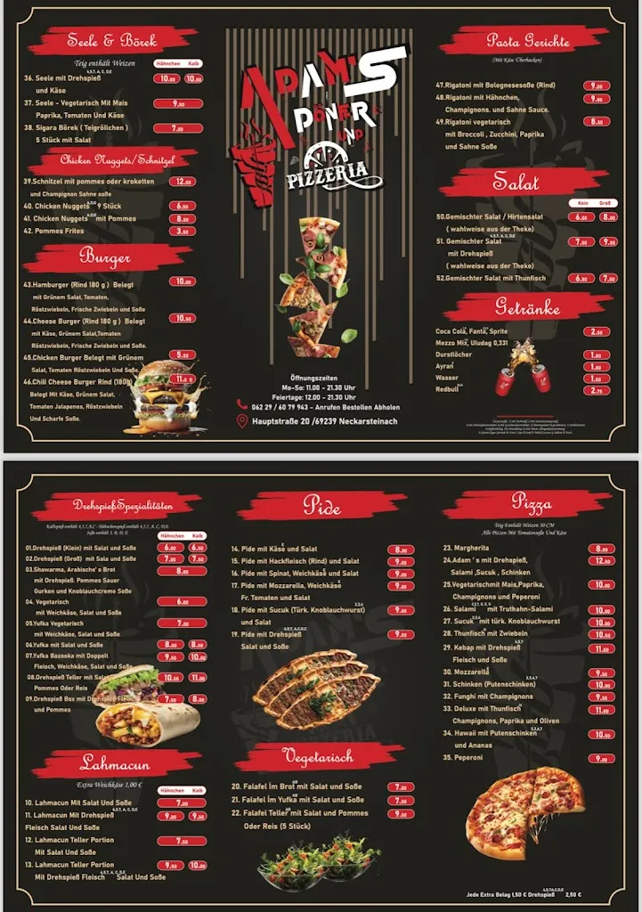 Menu_ADAM‘S DÖNER UND PIZZERIA_Neckarsteinach_image_2