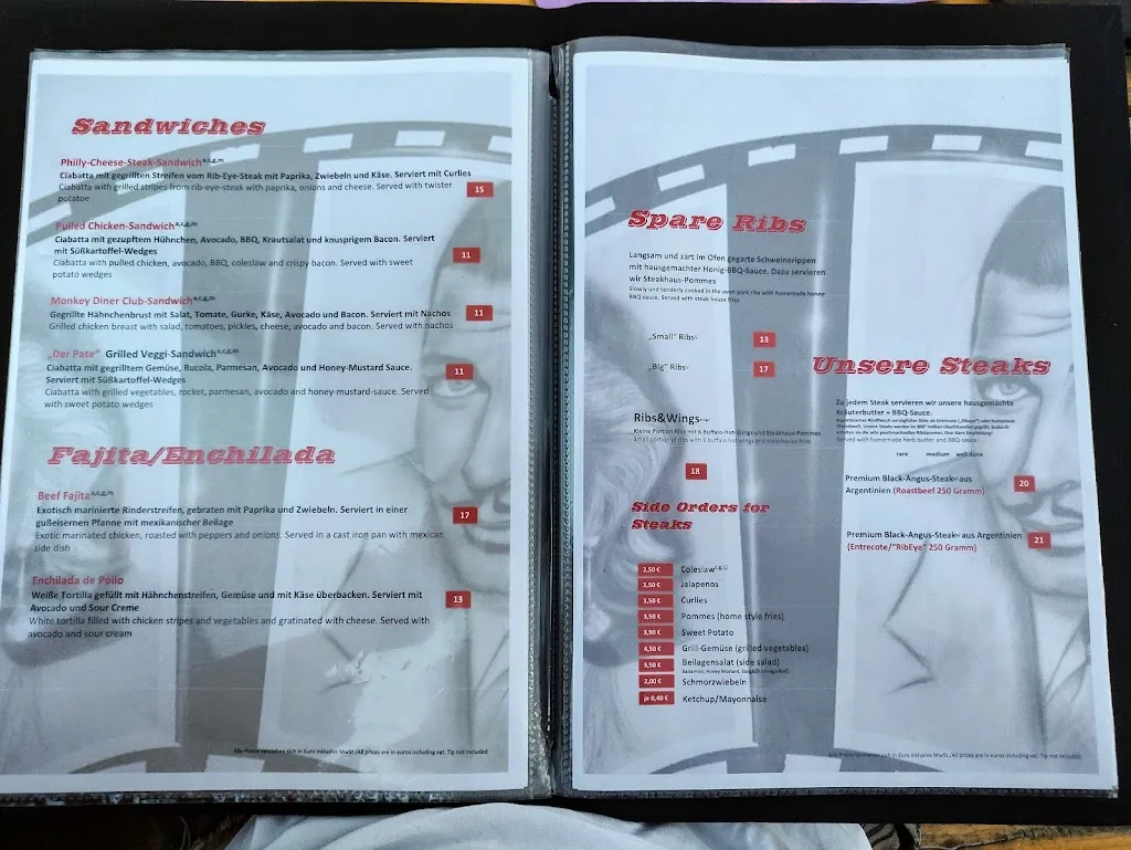 Menu_Monkey Diner Mörfelden-Walldorf_Mörfelden-Walldorf_immagine_3