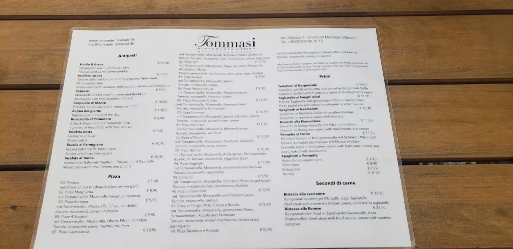 Menu_Ristorante Pizzeria Tommasi feat. Sleep[Bee]One_Mörfelden-Walldorf_image_4