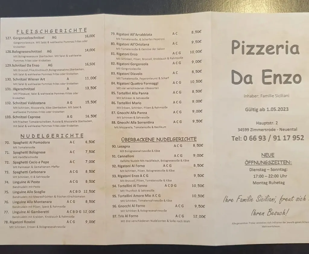 Menu_Pizzeria Da Enzo_Neuental_image_1