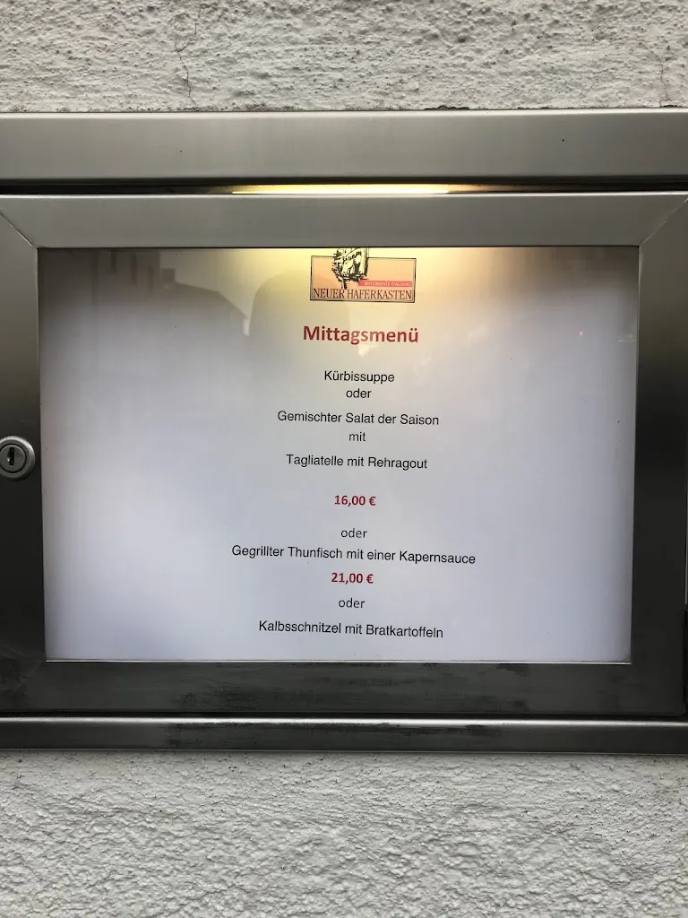 Menu_Neuer Haferkasten Gastronomie GmbH_Neu-Isenburg_immagine_1