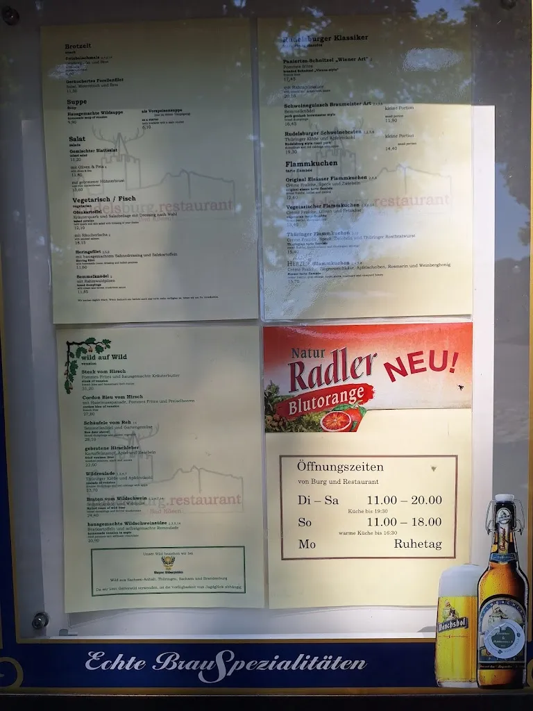 Menu_Burgrestaurant Rudelsburg_(Saale)_image_2