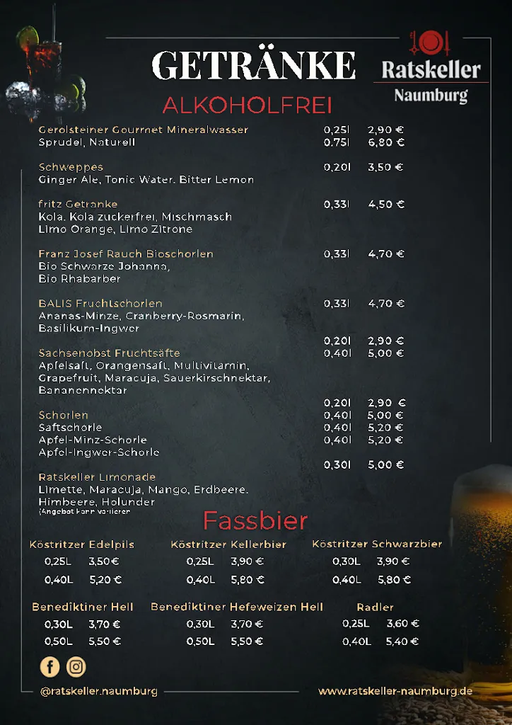 Menu_Ratskeller Naumburg - Restaurant_(Saale)_immagine_2