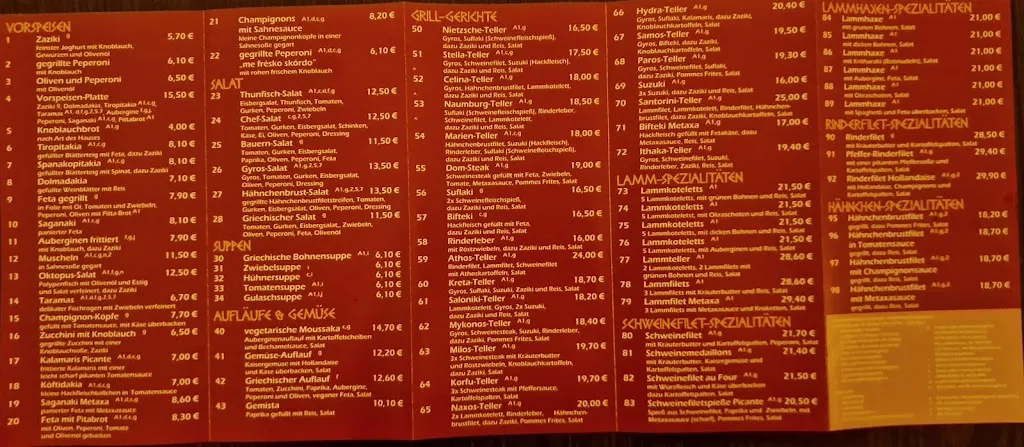 Menu_Restaurant Athos_(Saale)_image_2