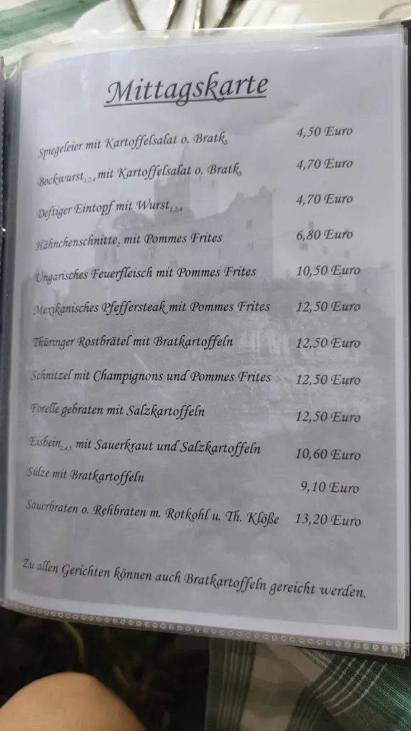 Menu_Gaststätte Burgblick_(Saale)_immagine_2
