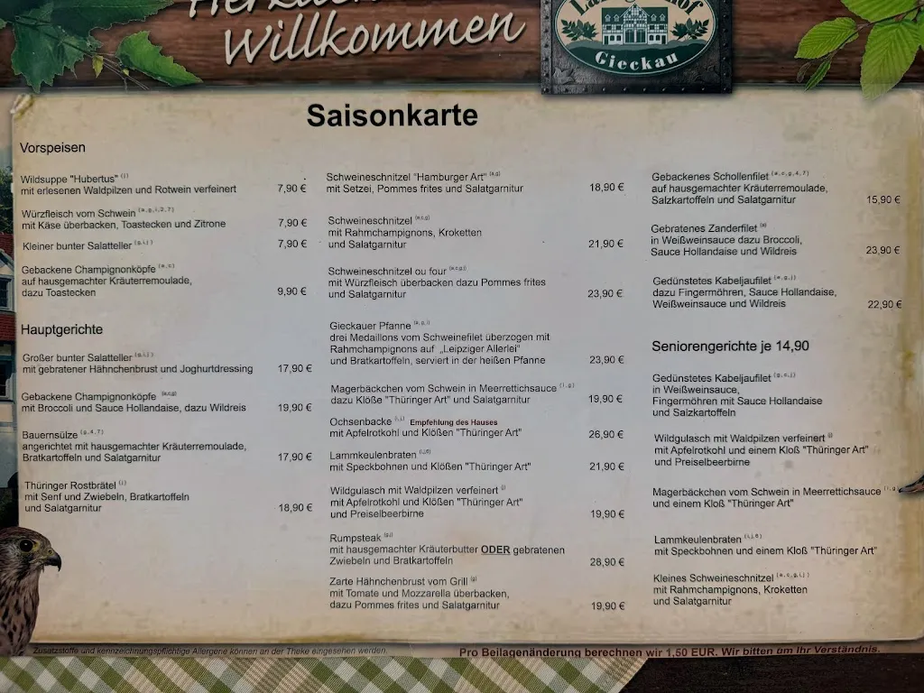 Menu_Landgasthof Gieckau_Wethau_immagine_3