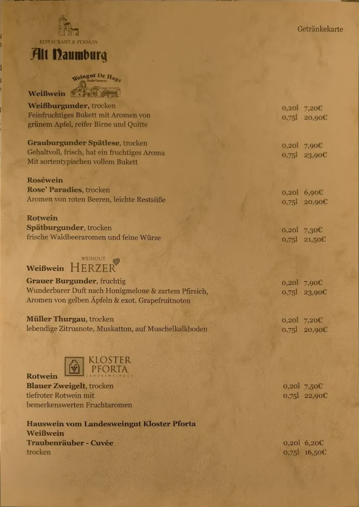 Menu_Restaurant & Pension Alt Naumburg__image_2