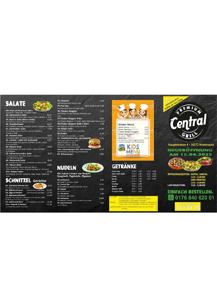 Menu_Central Grill & Pizza Niederaula_Niederaula_immagine_2